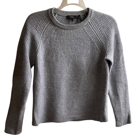 Theory Sweaters - Theory 100% Merino Wool Crew Neck Sweater L